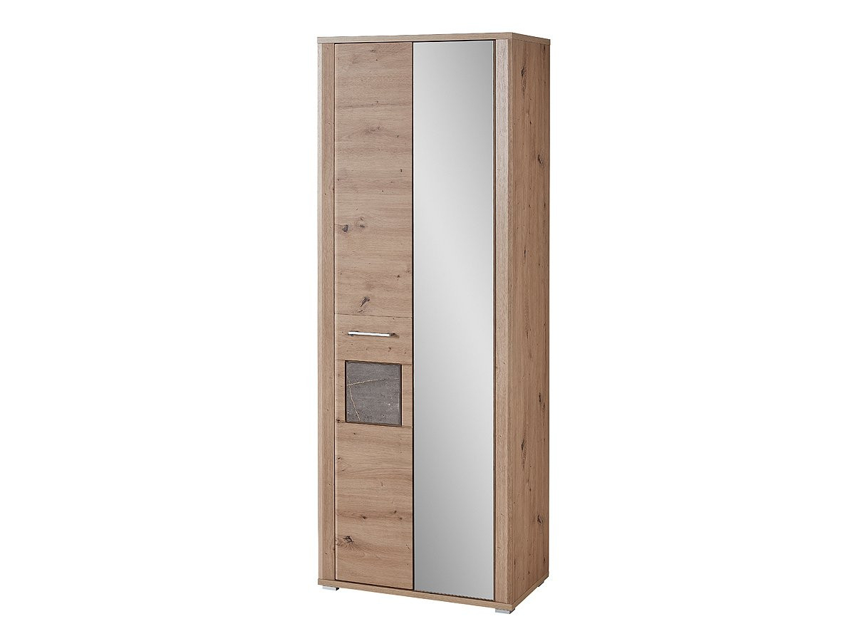 Garderobenschrank Artisan Eiche Breite 75 Cm - Telia intended for Kleiderschrank 75 Cm Breit