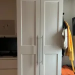 Ikea Pax Kleiderschrank Weiß Zwei Türen | Ebay With Regard To Pax Kleiderschrank Türen