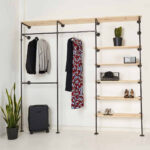 Kleiderschrank Im Industrial Design · Full Space High Jetzt Kaufen with regard to Offener Kleiderschrank Diy