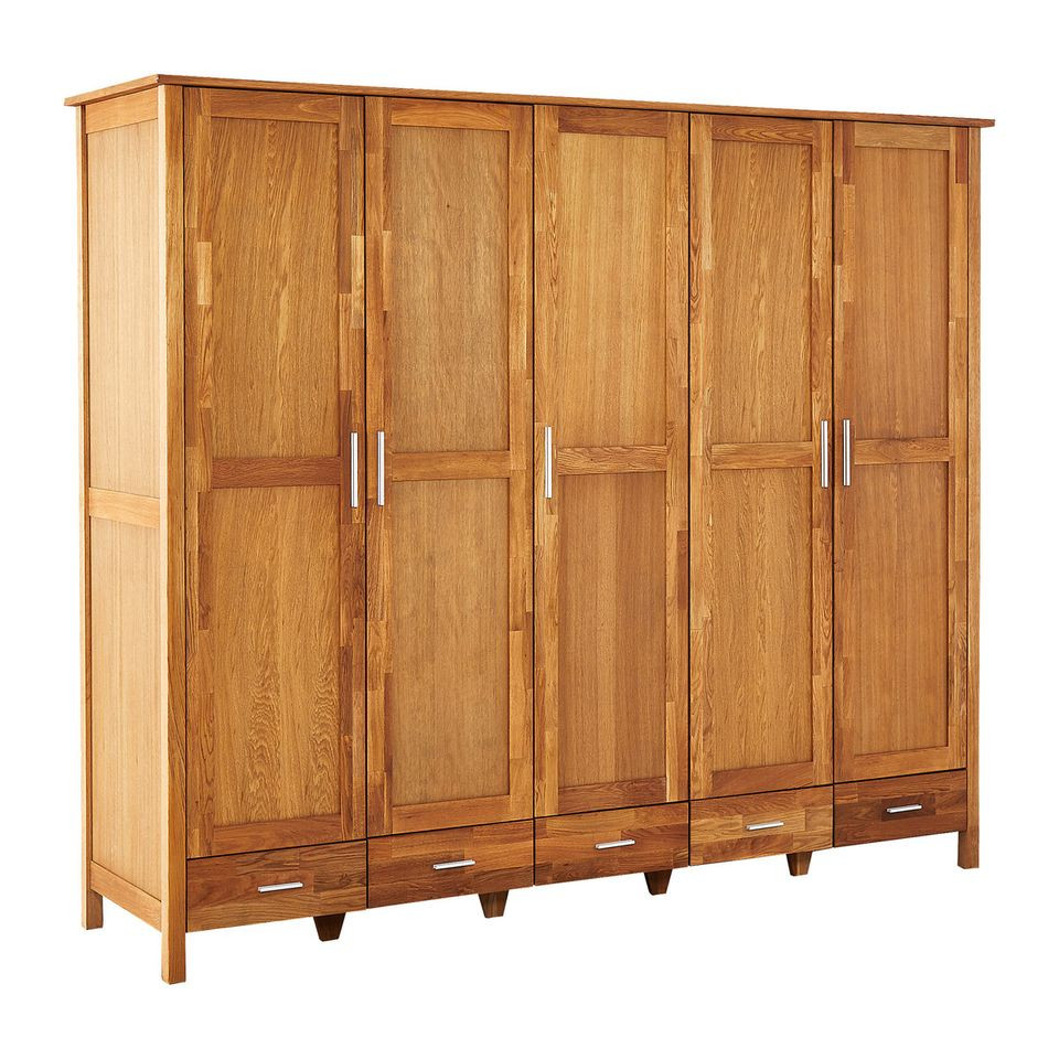 Kleiderschrank New Oak 5-Türig Dänisches Bettenlager 3 Jahre Alt with Dänisches Bettenlager Kleiderschrank