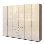 Qualitäts Kleiderschrank Ostavion In Beige Und Eiche Trüffelfarben For Kleiderschrank Beige