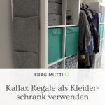 Kallax Regale Als Kleiderschrank Verwenden Und Ordnung Schaffen intended for Kallax Kleiderschrank